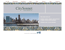 Tablet Screenshot of citysonnet.com